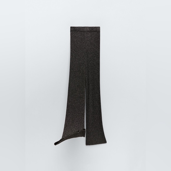 ZARA Metallic Thread Pants - Picture 5 of 6